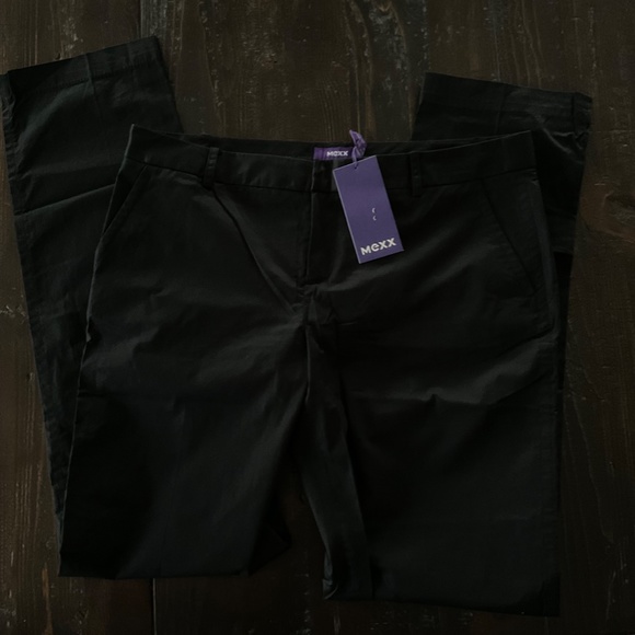 MEXX ● Black Low Rise Straight Leg Women's Dress Pants ● Y2K - Picture 2 of 2